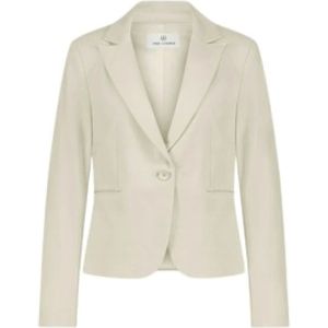 Jane Lushka, Dames, Jassen, Beige, Maat: M Jersey,