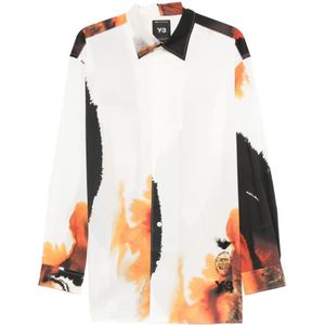 Y-3, Heren, Overhemden, Veelkleurig, Maat: M