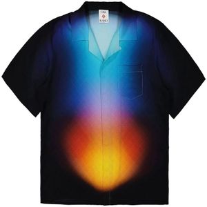 Casablanca, Heren, Overhemden, Veelkleurig, Maat: XL Zijde,