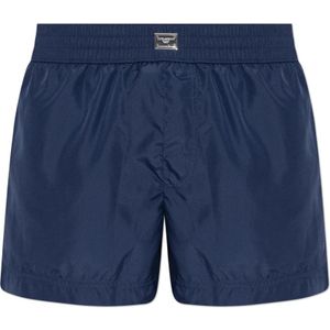 Dolce & Gabbana, Heren, Badkleding, Blauw, Maat: S