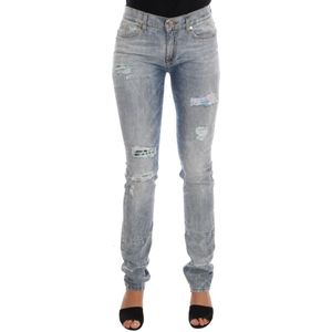 Versace Jeans Couture, Dames, Jeans, Blauw, Maat: W26 Denim,