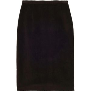 Ines de la Fressange Paris, Dames, Rokken, Bruin, Maat: 2XS Katoen,