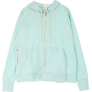 Nike, Dames, Sweatshirts & Hoodies, Groen, Maat: L Katoen,