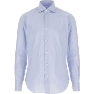 Barba, Heren, Overhemden, Blauw, Maat: 3XL