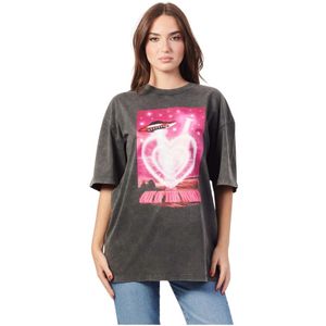 Hugo, Dames, Tops, Zwart, Maat: L Katoen,