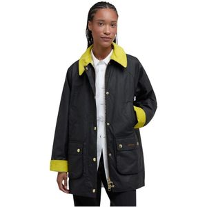 Barbour, Dames, Jassen, Zwart, Maat: S Katoen,