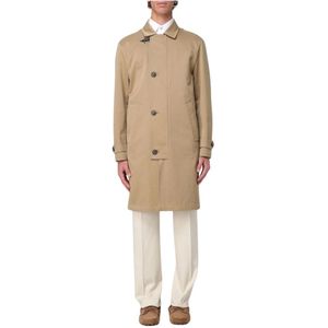 Fay, Heren, Mantels, Beige, Maat: L