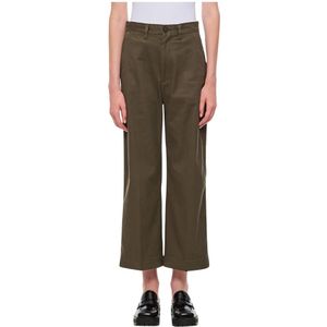 Ralph Lauren, Dames, Broeken, Groen, Maat: XS Katoen,