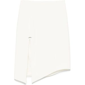 Mugler, Dames, Rokken, Wit, Maat: S