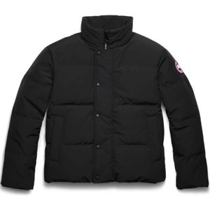 Canada Goose, Heren, Jassen, Zwart, Maat: S Katoen,