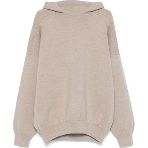 Fear Of God, Heren, Sweatshirts & Hoodies, Beige, Maat: L Wol,