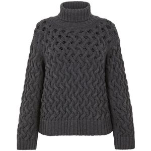 P.a.r.o.s.h., Dames, Truien, Grijs, Maat: S Wol,