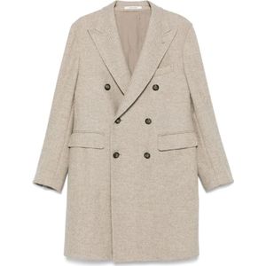 Tagliatore, Heren, Mantels, Beige, Maat: M