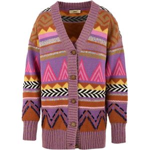 Akep, Dames, Truien, Veelkleurig, Maat: XS