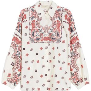 Weekend Max Mara, Dames, Blouses & Shirts, Veelkleurig, Maat: 3XS Katoen,