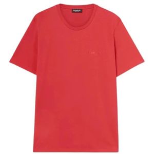 Dondup, Heren, Tops, Rood, Maat: S Katoen,