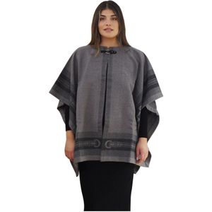 Ralph Lauren, Dames, Jassen, Grijs, Maat: ONE Size Wol,