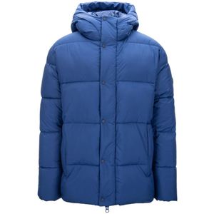 Save The Duck, Heren, Jassen, Blauw, Maat: XL Poliester,