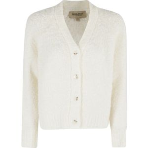 Woolrich, Dames, Truien, Beige, Maat: M Wol,
