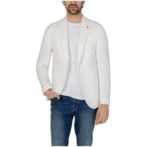 Mulish, Heren, Jassen, Wit, Maat: 2XL Poliester,