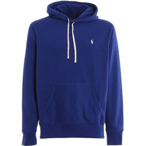 Ralph Lauren, Heren, Sweatshirts & Hoodies, Blauw, Maat: L Katoen,