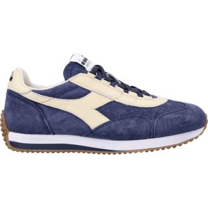 Diadora, Heren, Schoenen, Blauw, Maat: 40 1/2 EU Leer,