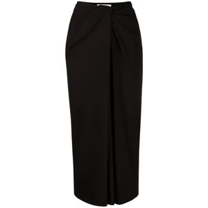 Valentino, Dames, Rokken, Zwart, Maat: S Zijde,