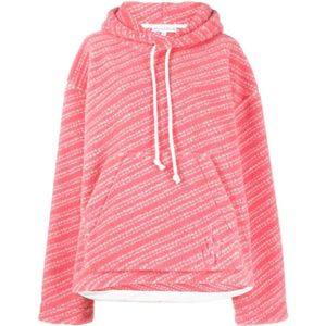 JW Anderson, Dames, Sweatshirts & Hoodies, Roze, Maat: 2XS