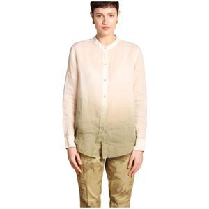 Mason's, Dames, Blouses & Shirts, Veelkleurig, Maat: XS Linnen,