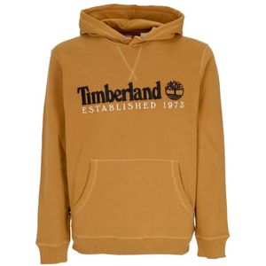Timberland, Heren, Sweatshirts & Hoodies, Bruin, Maat: S Katoen,