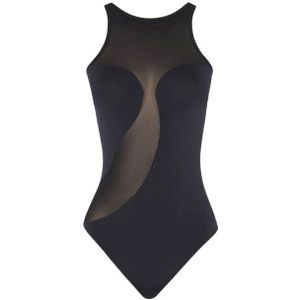 Wolford, Dames, Tops, Zwart, Maat: M Katoen,