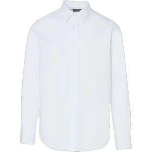 Liu Jo, Heren, Overhemden, Wit, Maat: 5XL Katoen,