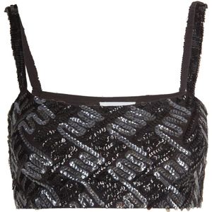 P.a.r.o.s.h., Dames, Tops, Veelkleurig, Maat: S Polyamide,