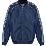 adidas - Klassieke Jas - Denim - Katoen - Losse Pasvorm