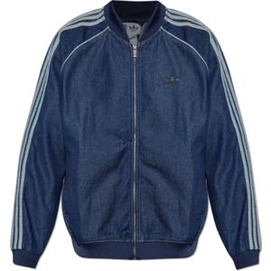 adidas - Klassieke Jas - Denim - Katoen - Losse Pasvorm