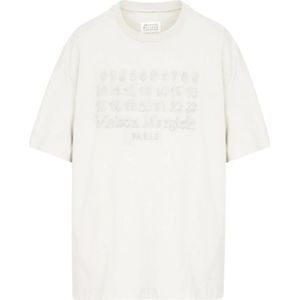 Maison Margiela, Heren, Tops, Beige, Maat: M Katoen,