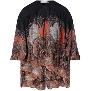 Zimmermann, Dames, Blouses & Shirts, Veelkleurig, Maat: S Zijde,
