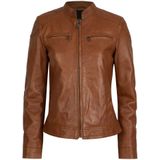 Bugatti - Klassieke Leren Jas - Bruin - Dames