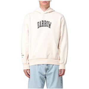 Barrow, Heren, Sweatshirts & Hoodies, Beige, Maat: S Katoen,