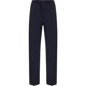 Givenchy, Heren, Broeken, Blauw, Maat: M Wol,