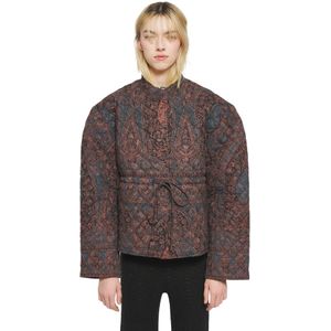 Antik Batik, Dames, Jassen, Bruin, Maat: L Katoen,