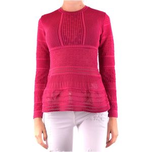 Missoni, Dames, Blouses & Shirts, Roze, Maat: XS Leer,