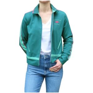 Aeronautica Militare, Dames, Jassen, Groen, Maat: XL Katoen,