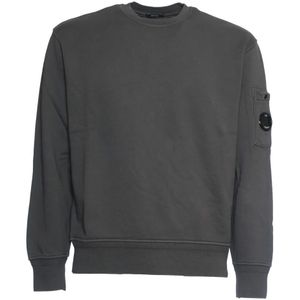 C.p. Company, Heren, Sweatshirts & Hoodies, Grijs, Maat: 2XL Fleece,