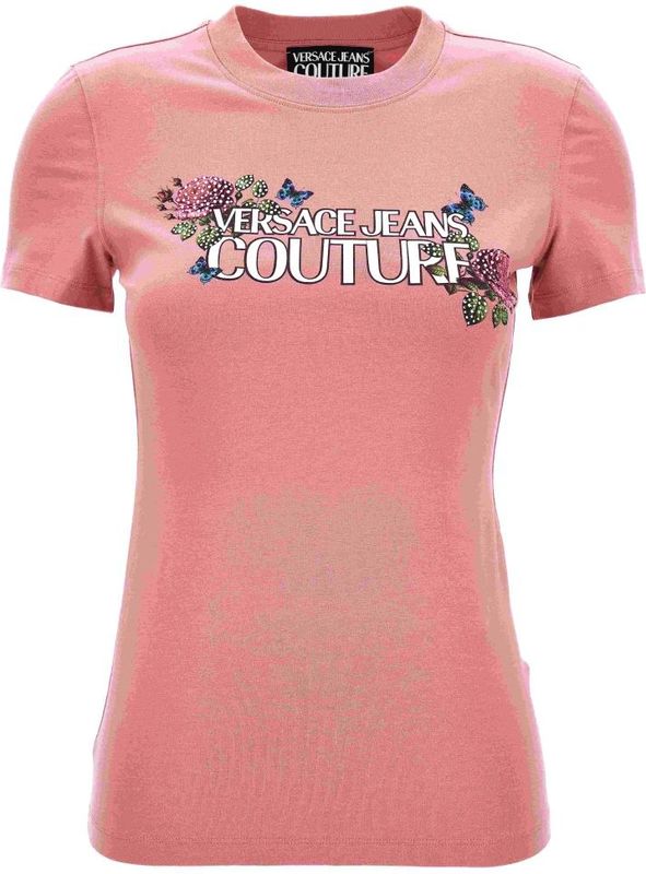 Versace Jeans Couture - Shirt - Riet - Normale Pasvorm - Kwartmouw