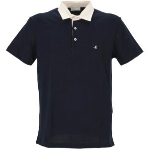 Brooksfield, Heren, Tops, Blauw, Maat: S