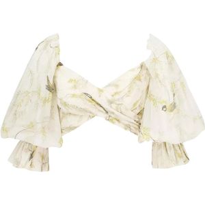 Zimmermann, Dames, Blouses & Shirts, Wit, Maat: XS Katoen,