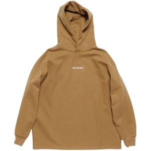 Acne Studios, Dames, Sweatshirts & Hoodies, Beige, Maat: XS