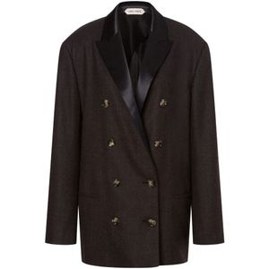 Alberta Ferretti, Dames, Jassen, Bruin, Maat: S