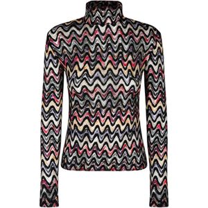 Missoni, Dames, Truien, Veelkleurig, Maat: XS Wol,